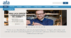 Desktop Screenshot of afafastigheter.se